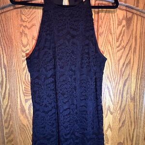 SOLD!! 
Torrid Black Lace Halter Top